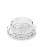 طقم خشاف زجاج بالطبق 12 قطعة - براند ( Crystal copy) - الصورة 7