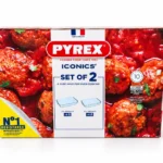 طقم طواجن بيركس 2 قطعة - براند (PYREX)
